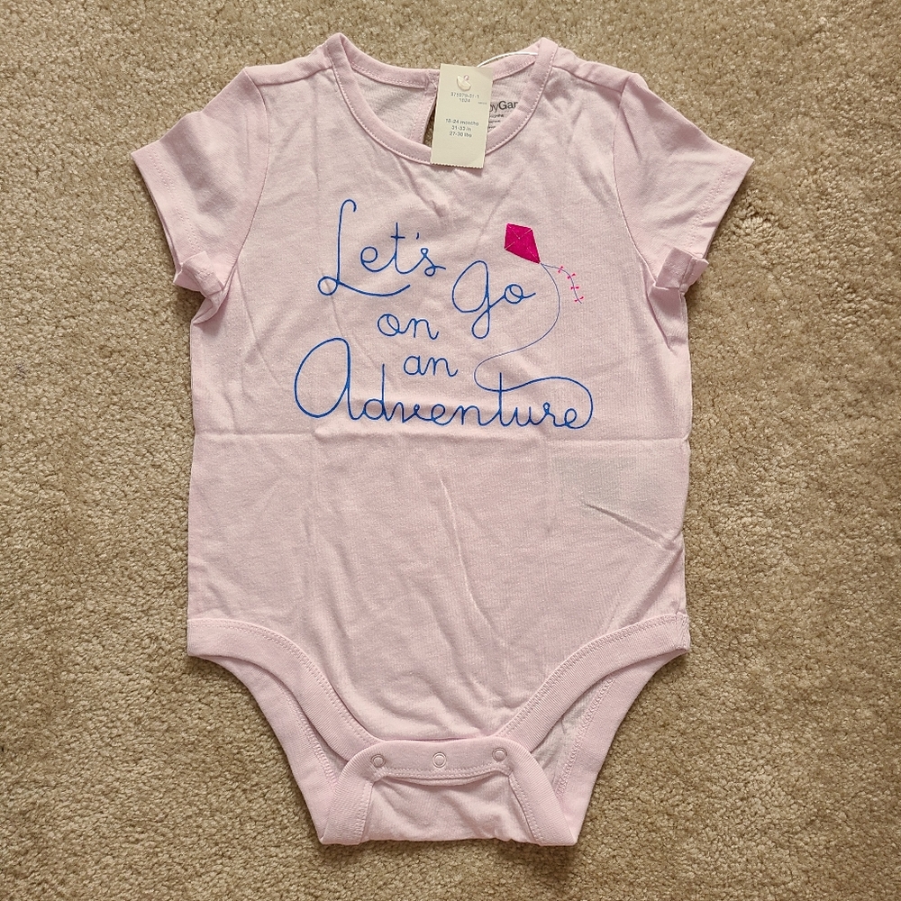 babyGap onesie 18-24 months